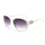 New Large Elliptic Frame Sunglasses Women's Luxury Brand Designers Sun Glasses Outdoor Leisure Women Eyewear UV400 Oculos De Sol