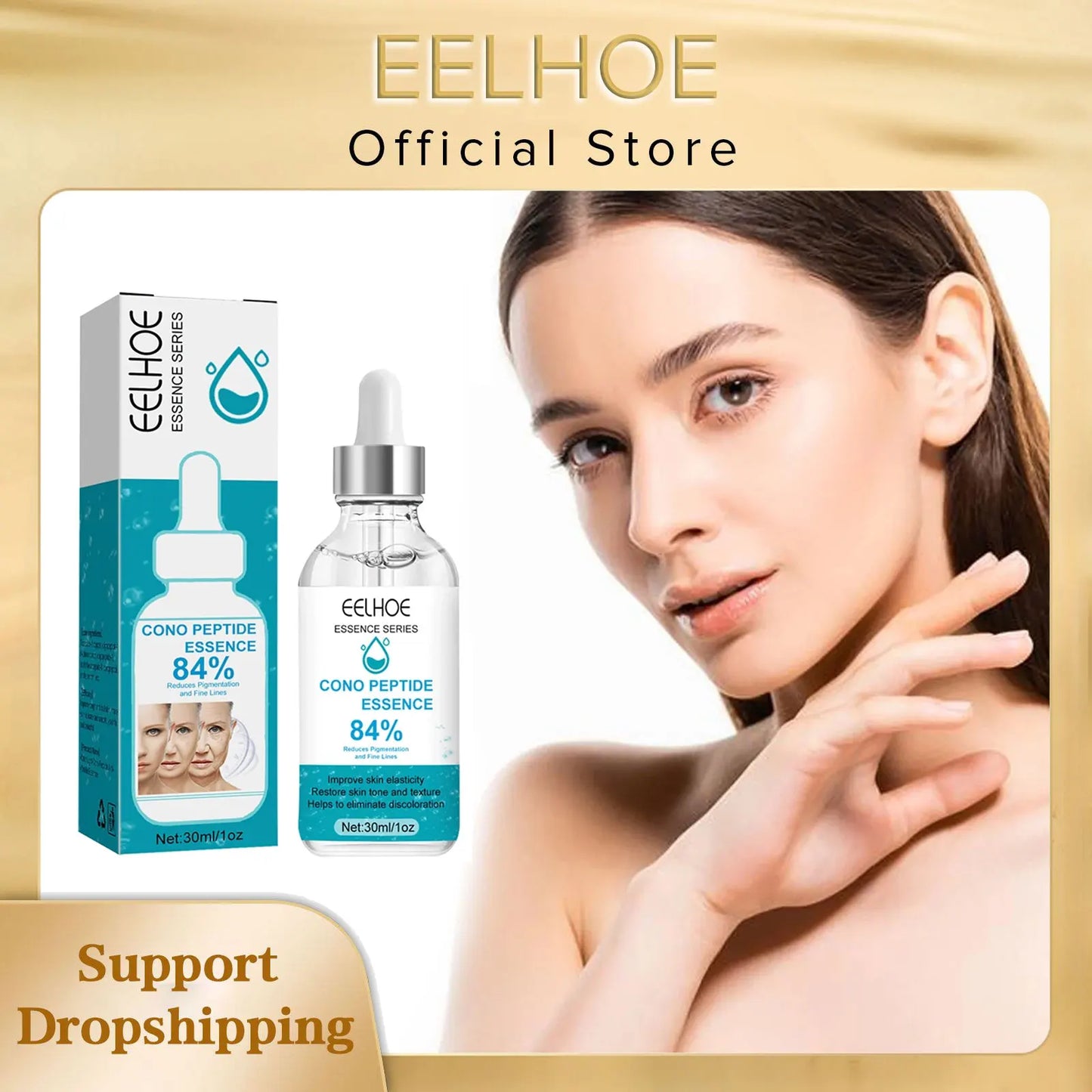 EELHOE Anti Wrinkle Essence Restore Skin Aging Sagging Collagen Improve Skin Elasticity Fade Fine Lines Wrinkle Remover Serum