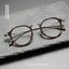 Japanese Vintage Style, Artistic Classy Titanium And Acetate  Frame  for Men and Women as KameManNen design KMN11-13