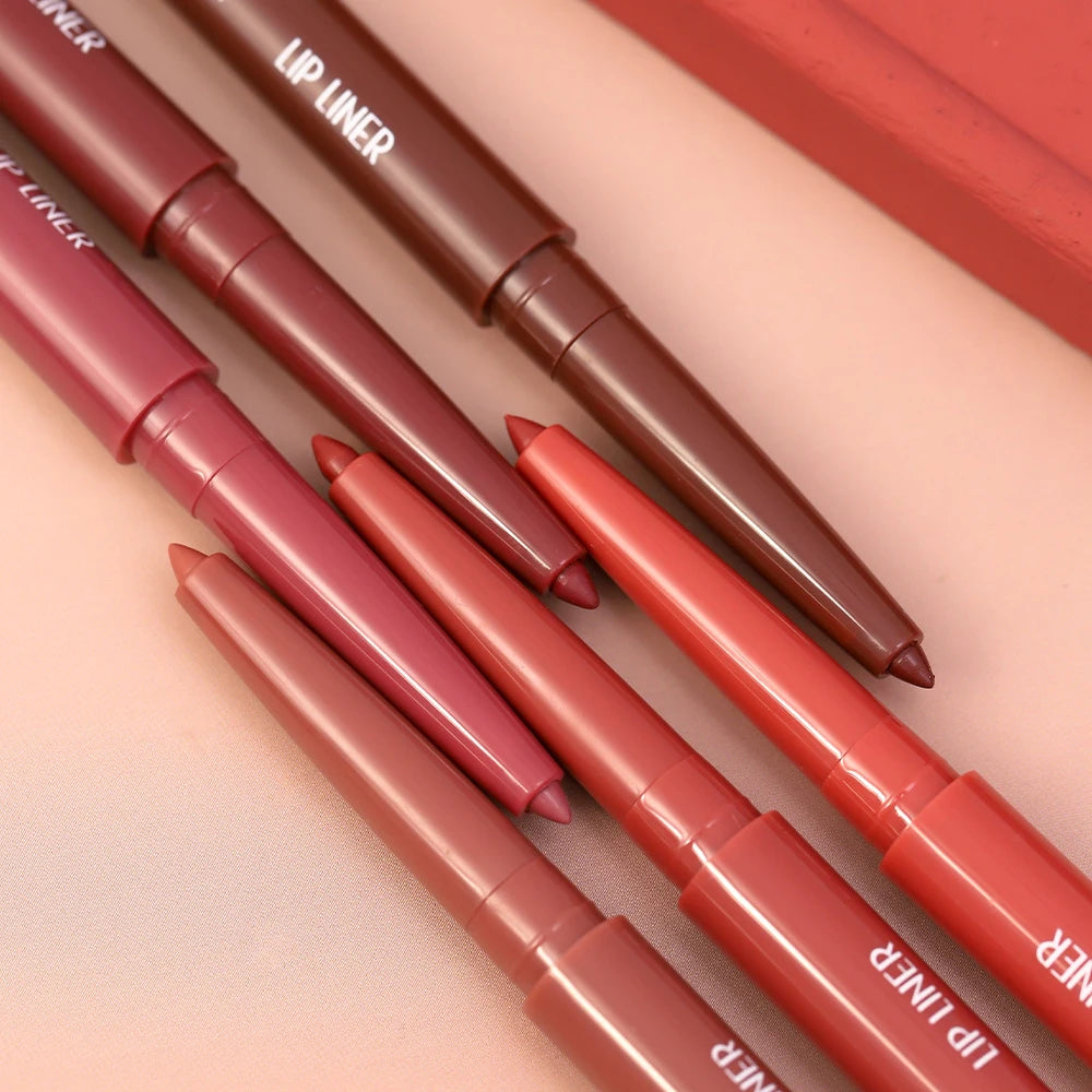 2Pcs Set of Boxes Velvet Matte Lipliner Lip Gloss Combination Lasting Non-stick Liquid Lipstick Nude Glaze Lips Makeup Cosmetics