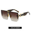 Rimless Square Frame Luxury Sunglasses Men Women Fashion Shades UV400 Vintage Glasses