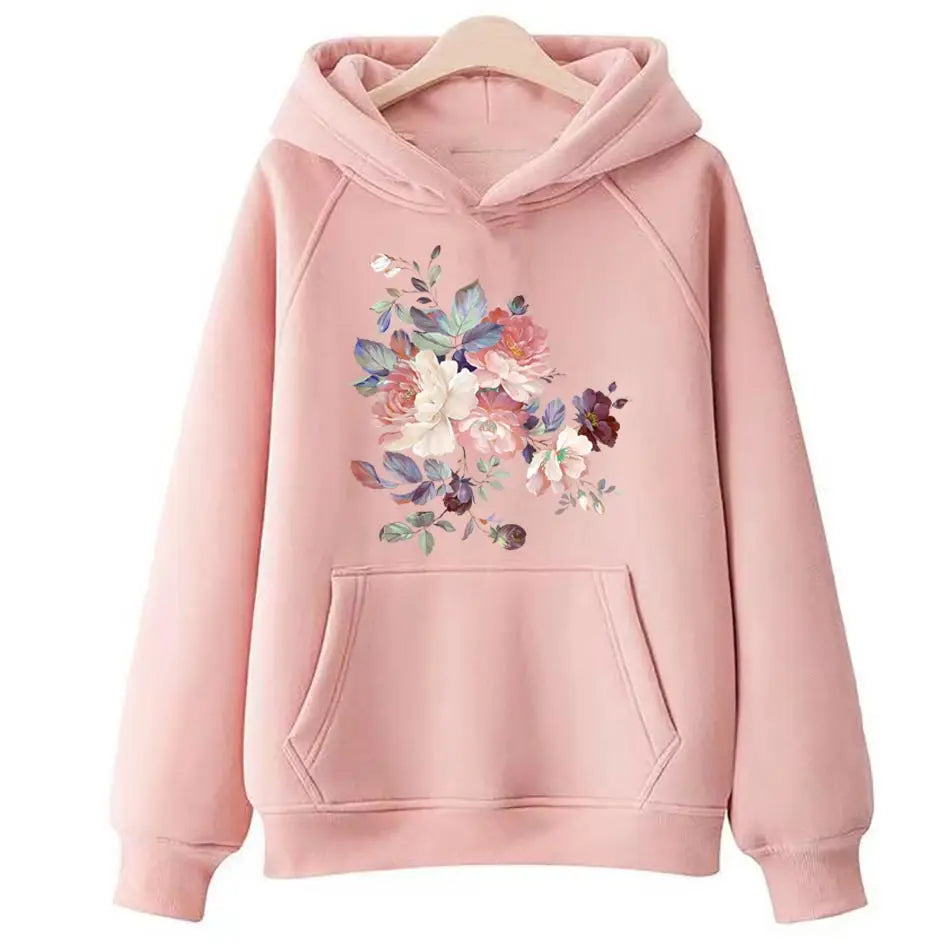 Beautiful Chinese rose Iron On Transfer DIY Washable Thermal Sticker On T-shirt Bag Color Fine Patch For Clothing Top Applique