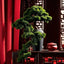 Zhaocai high-end welcome pine bonsai new Chinese home living room interior office porch simulation decoration
