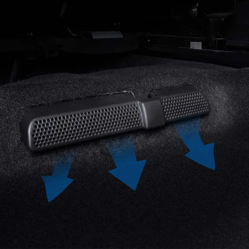 For Toyota Corolla Cross XG10 2022 2023 2024 Air Outlet Covers Conditioner Vent Under Rear Seat Ventilation Interior Accessories