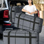 1PC Large Capacity and Super Load-bearing Black Composite Material Storage Bag, Dustproof and Moisture-proof with Zipper
