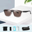 New Polarized Square Frame Sunglasses for Men's Glasses Set Fashion Classic Rice Nail Outdoor Uv400 Resistant Eyewear for Women