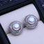 FENASY Natural Freshwater Pearl 925 Sterling Silver Stud Earrings Wedding Jewelry Gifts For Women Wholesale