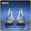 EWYA 100% Real 2CT D Color Moissanite Hoop Earrings For Women Party S925 Sterling Silver Diamond Earring Fine Jewelry Wholesale