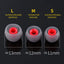 1-3Pairs Ear Pads For Headphones Earphone Tips Silicone Ear Tips S M L In-ear Earphone Cover Earbuds Eartips Replace Accessories