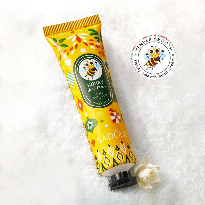 1pcs/2pcs SADOER Honey Hand Cream Anti-Drying Crack Moisturizing Brightening Repairing Hand Creams For Hands Skin Care