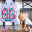 Child Montessori Toys for Kids 2 to 4 Years Old Cartoon Animal Dart Board Sticky Ball Family Interactive Educational Toys Baby