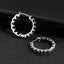 3mm D Color Black Full Moissanite Hoop Earrings for Women S925 Sterling Silver With GRA Diamond Earrings Party Fine Jewelry Gift