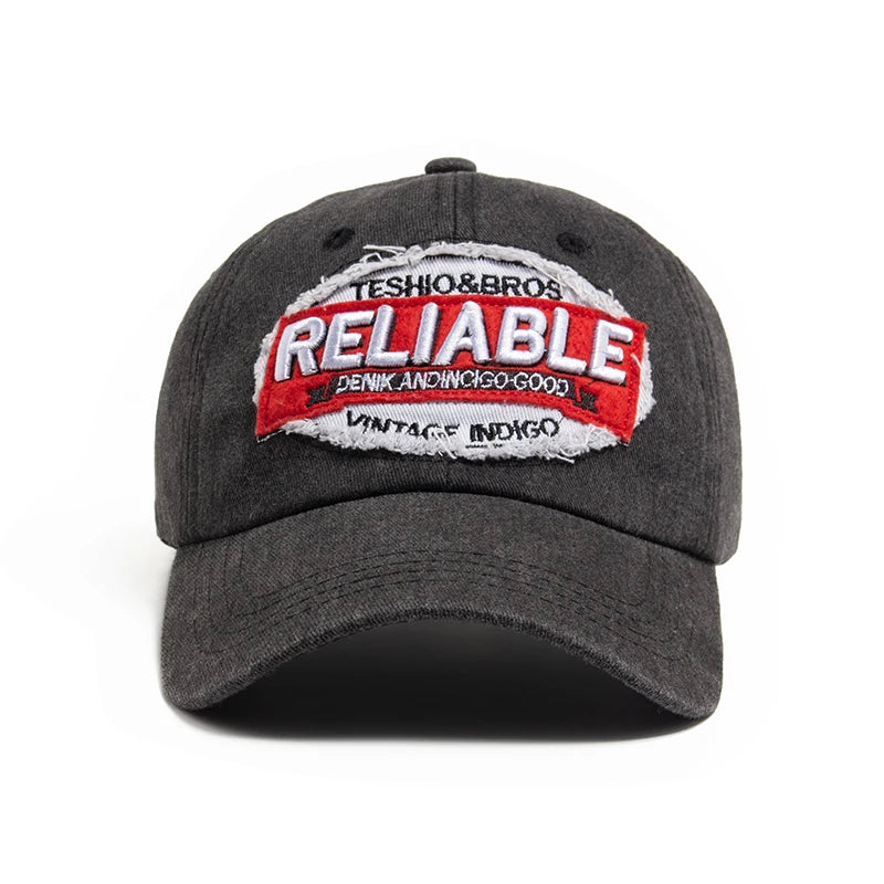RELIABLE Embroidery Men's Baseball Caps Washed Cotton Soft Top Women's Hat Summer Travel Sun Visor Hats Bluey Cap Adjustable