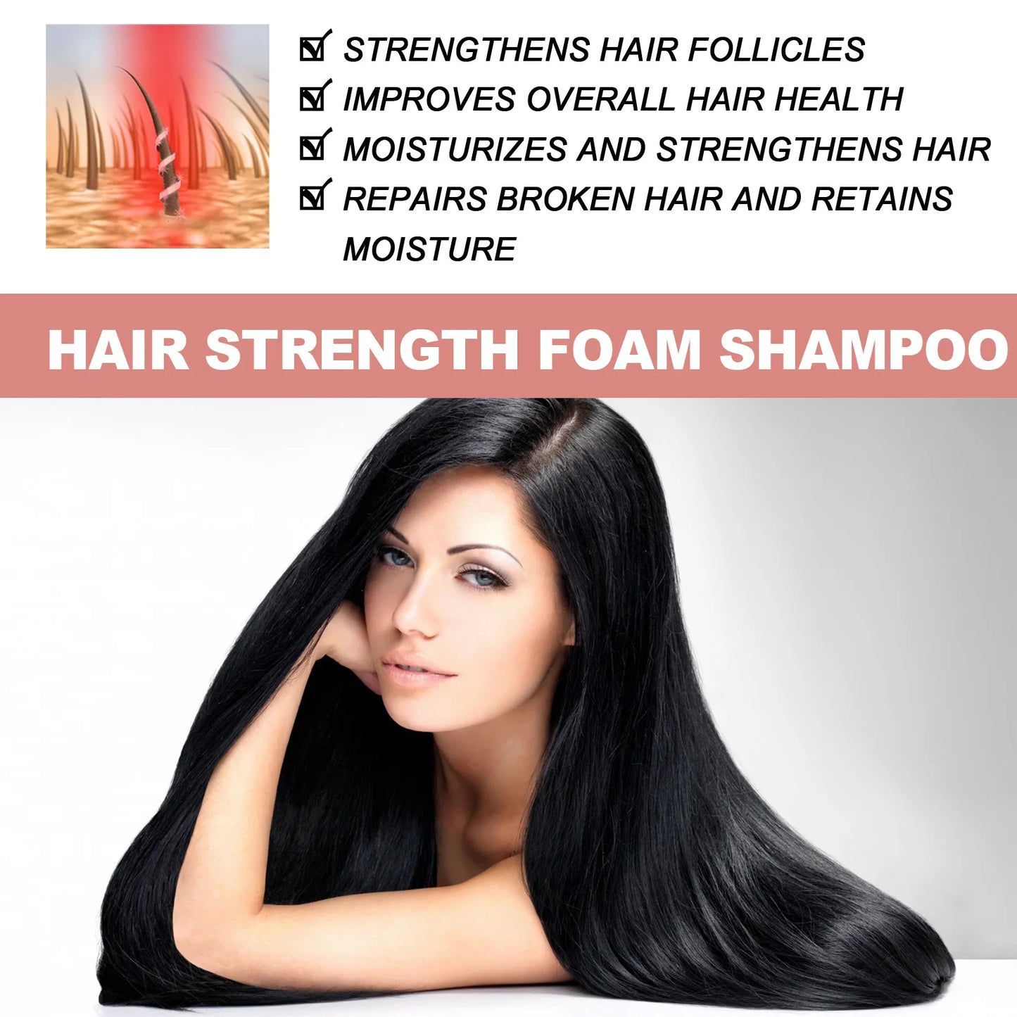 Hair Growing Serum Prevent Hair Loss Thinning Scalp Massage Treatment Repair Tight Roots Nourishing Moisturize Hair Care Liquid