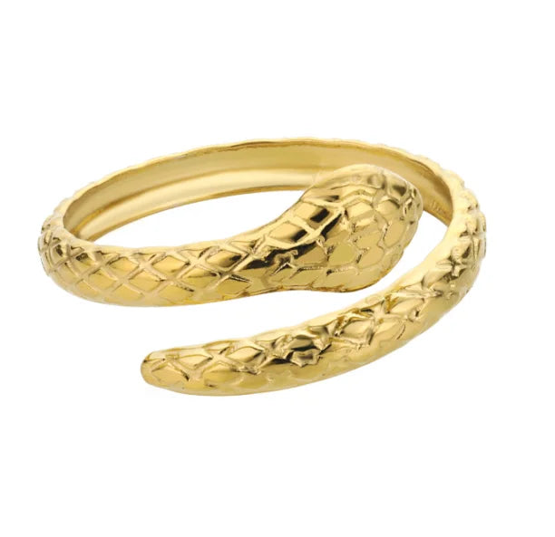 Geometric Lancet Glossy Stainless Steel Open Rings For Women Minimalist Gold Color Adjustable Wedding Ring Female Jewelry BFF