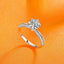 PuBang Fine Jewelry 925 Sterling Silver Sparkling 5MM-11MM Moissanite Diamond Wedding Engagement Ring for Women Anniversary Gift
