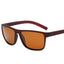 MUSELIFE Brand Polarized Sunglasses For Men Plastic Oculos de sol Men's Fashion Square Driving Eyewear Travel Sun Glass