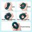 Silicone Adjustable Hand Grips 70-80LB Grip Ring Finger Forearm Trainer Carpal Expander Tire Shape Portable Fitness Equipment