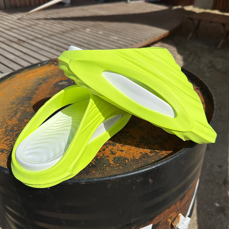 Men's Women's Slippers Outdoor Leisure Sports Couple Beach Shoes Summer Anti Slip Thick Sole Designer Sandals for Men Zapatillas