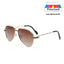 New Metal Wrapped Frame Toad Sunglasses for Men Fashion Trendy Personalized Retro Outdoor Driving Polarized Eyewear for Women