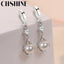 CHSHINE 925 Sterling Silver Water Drop Natural Pearl Earrings for Women Wedding Gift Fashion Jewelry