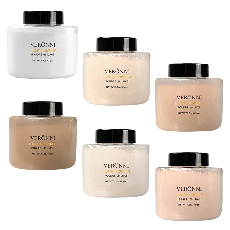 Banana Shaped Loose Powder Can Reduce Pores and Fine Lines, With a Long-lasting Matte Effect and Natural Facial Makeup Powder