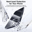 Baseus Corning Glass Case For iPhone 15 14 13 Pro Max Anti-scratch Drop Protection Hard Glass Case For iPhone 15 13 12 Pro Cover