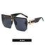 Rimless Square Frame Luxury Sunglasses Men Women Fashion Shades UV400 Vintage Glasses