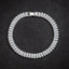 luxury designer 925 Sterling Silver fine Crystal Bracelet For Women fashion Jewelry Engagement Wedding Glamour 18CM