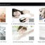 Simple Vintage Off-White Irregular Pearl C- Shaped Earrings Fashionable Minimalist Jewelry from Mainland China