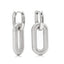 Square Earrings Gold Color Geometric Square Hoop Earrings for Women Huggie Punk Hip-Hop Metal Round Circle Jewelry Wholesale