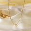 European American Style Light Luxury Handmade Bead Chains Flower Necklaces Women Romantic Temperament Bracelets Banquet Jewelry