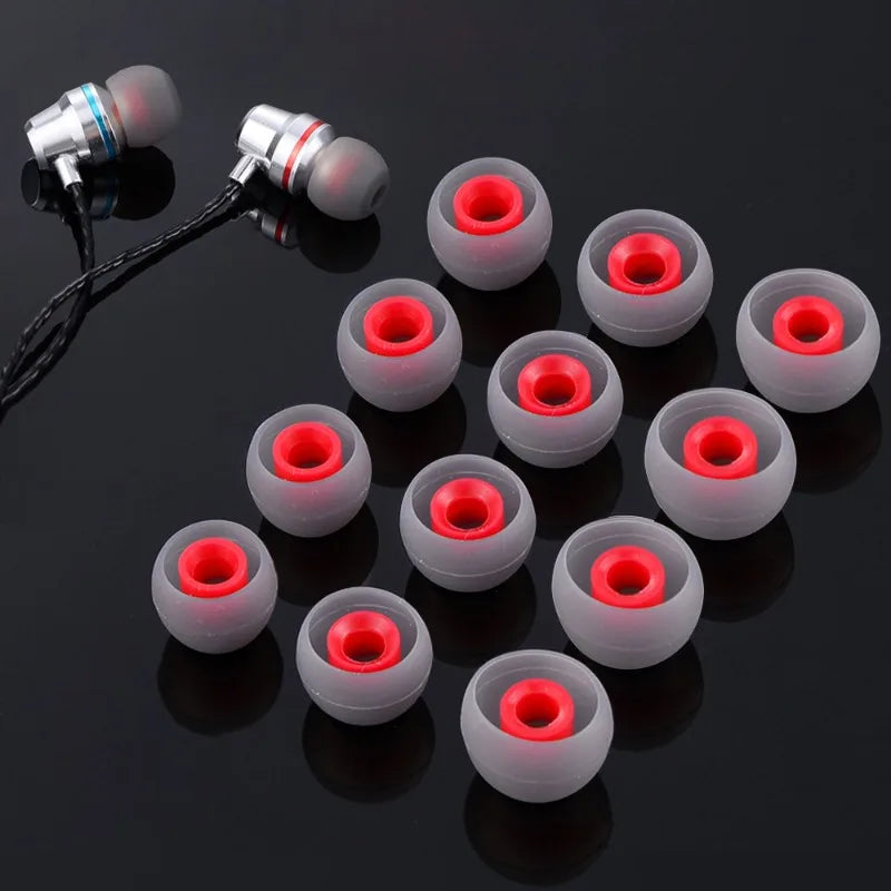 1-3Pairs Ear Pads For Headphones Earphone Tips Silicone Ear Tips S M L In-ear Earphone Cover Earbuds Eartips Replace Accessories