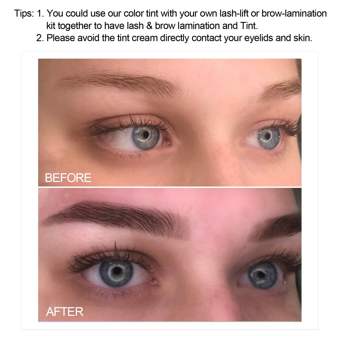 EELHOE Eyebrow Dyeing Kit Professional Eyelash Eyebrow Dyeing Cream Sweat-proof Waterproof Long-Lasting Eye Makeup Free Shipping