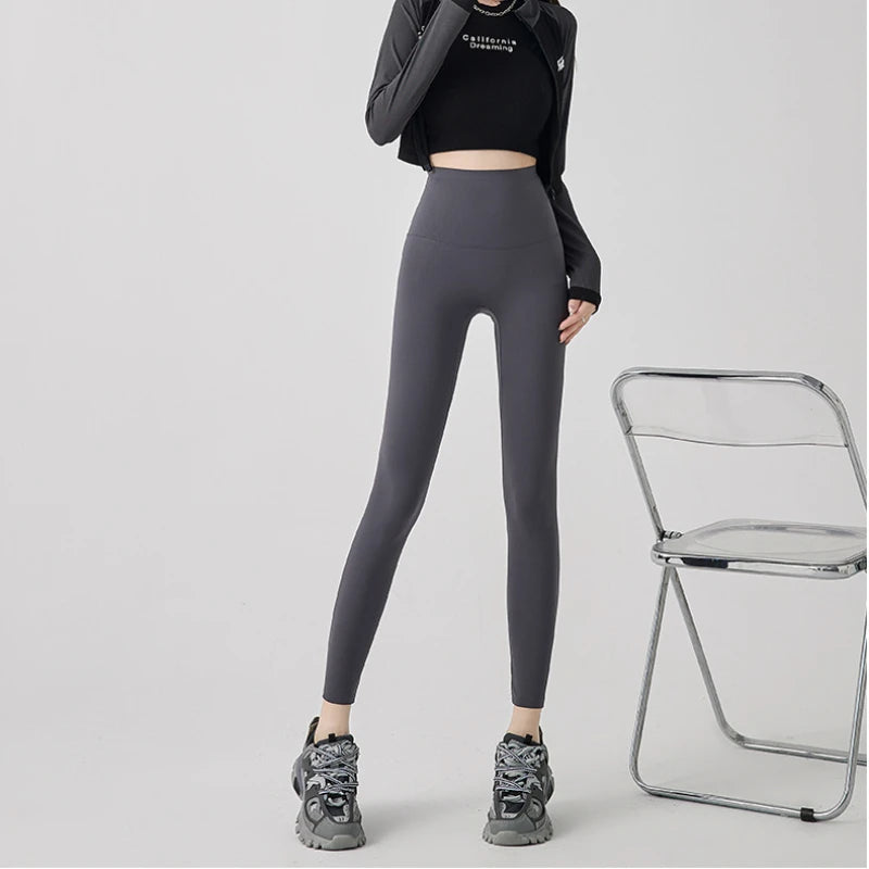 Sexy Girl Legging Women's Shark Pants High Waisted Leggings Slim Pencil Pants No Awkward Thread Women Clothing Free Shipping