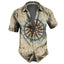 Retro Men's Shirt 3d Nautical Print Short Sleeve Shirt Summer Casual Top Loose Oversized Hawaiian Shirts For Men 2024 New Tops