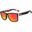 Fashion Wrap Square Frame Retro Decorative Photochromic Classic Sunglasses Women Men Versatile Pattern Sunglasses UV400 Goggles