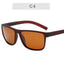MUSELIFE Brand Polarized Sunglasses For Men Plastic Oculos de sol Men's Fashion Square Driving Eyewear Travel Sun Glass