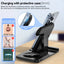 3 In 1 Foldable Wireless Charger Stand For iPhone 15 14 13 12 Pro Max Mini iWatch AirPods 3/2 Fast Charging Station Dock Holder
