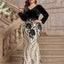 TOLEEN 2024 New Luxury Elegant Women Embroidery Long Sleeve Party Maxi Dress Plus Size Formal Evening Gown (Heavily Embellished)