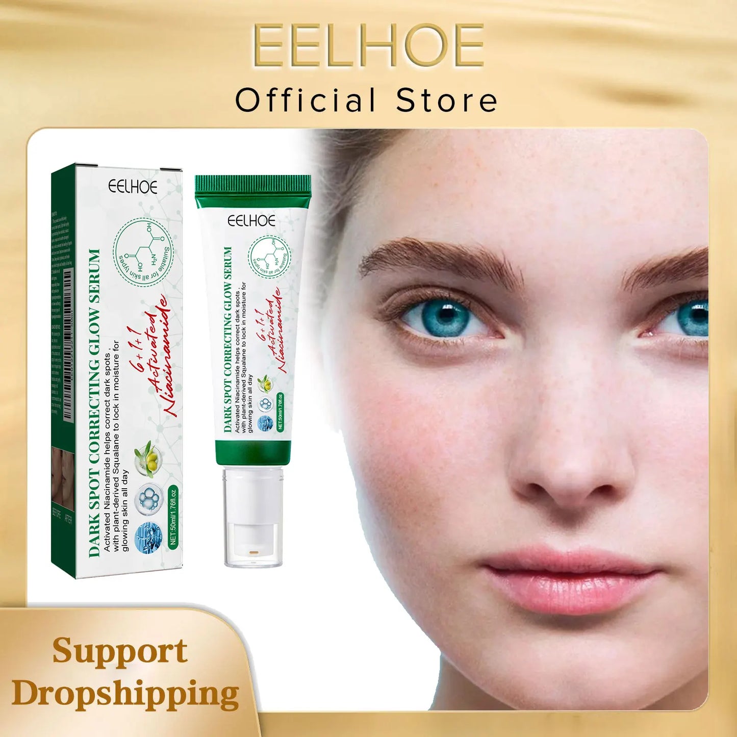 EELHOE Dark Spot Removal Serum Remove Sun Spots Melasma Remover Chloasma Moisturizing Face Repair Skin Care Anti Pigment Serum