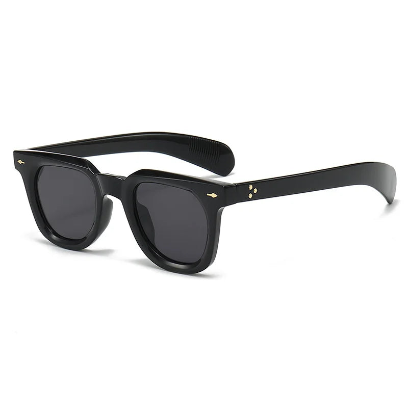 New Tortoiseshell Color Pc Sunglasses for Men Small Face Fashion Trend Covering Face Slimming Square Frame Women's Eyewear
