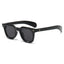 New Tortoiseshell Color Pc Sunglasses for Men Small Face Fashion Trend Covering Face Slimming Square Frame Women's Eyewear