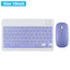 EMTRA Bluetooth Wireless Keyboard Mouse For Android IOS Huawei Xiaomi Tablet For iPad Air Mini 5 Spanish Korean Russian Keyboard