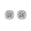 VVS1 Pass Diamond Tester Moissanite Stud Earrings For Women 100% Real 925 Sterling Silver 2 GRA Certificates Moissanita