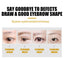 EELHOE Eyebrow Cream Waterproof Long Lasting Dyeing Natural Eye Makeup and Multi-function Eyebrow Brush Tools Eyebrow Wild Cream