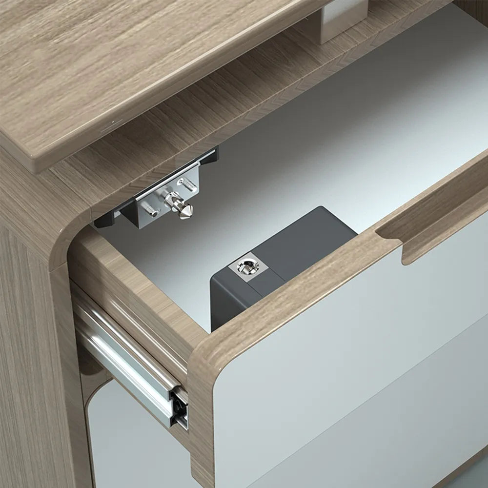 Invisible Sensor Induction Cabinet Lock RFID Card Smart Electronic Lock  Wardrobe Furniture Sauna Cupboard Locker Hole-free Lock