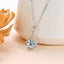 Lnngy 8mm 2.0ct Moissanite Necklace S925 Sterling Silver Pendant Necklaces For Women Exquisite cadena plata 925 Wedding Jewelry