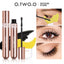 O.TWO.O Mascara 4d Silk Fiber Mascara Waterproof Extra Volume Smudge-proof Curling Lengthening Eyelash Extension Eye Makeup Tool