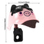 Cartoon Small Helmet Rider Motorcycle Mobile Phone Holder and Electric Bicycle Navigation Phone Holder Waterproof Sunshade